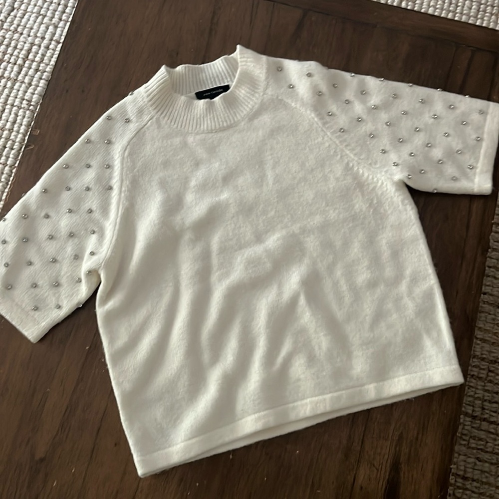 Ann Taylor embellished sweater